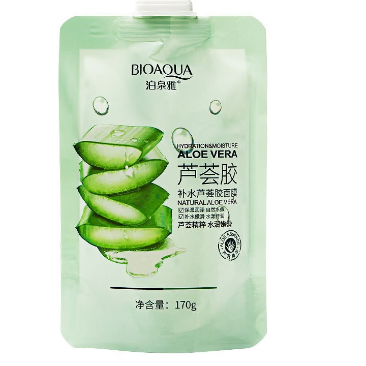 ژل آبرسان آلوئه ورا 170 گرم بیوآکوا BIOAQUA

