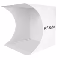 چادر عکاسی پیشگام مدل چراغ دار و کامل  ابعاد 30x30 سانتی متر 