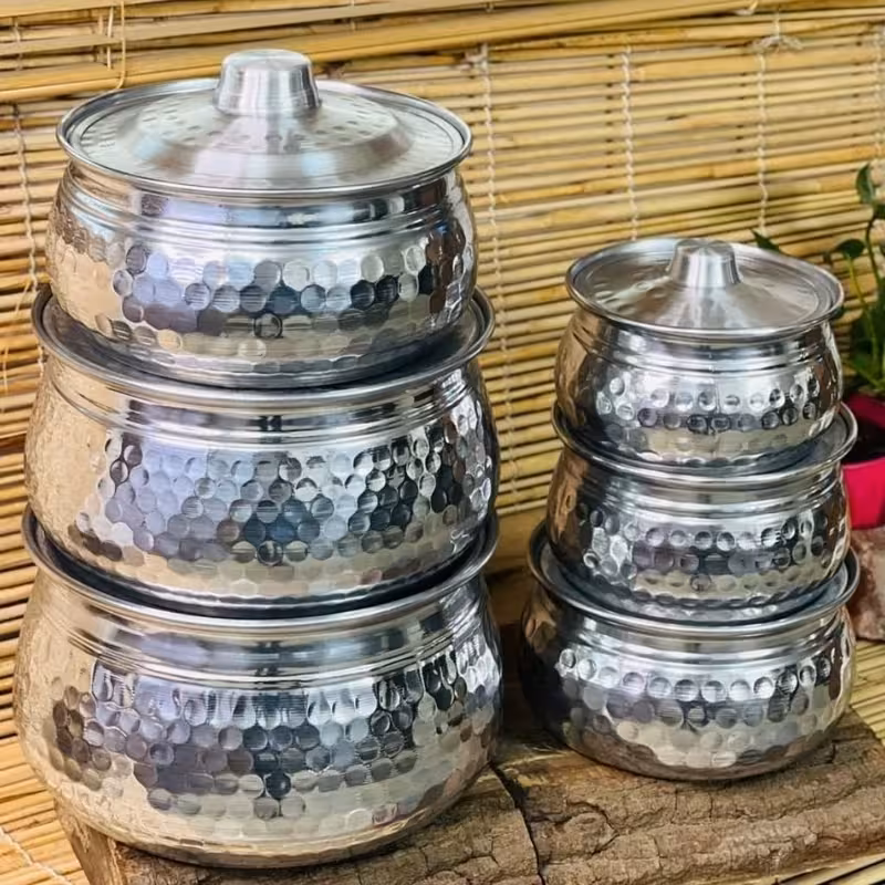 قابلمه چکشی 6 تایی بدون دسته | amazonchi