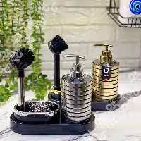 ست جامایع و اسکاچ و فرچه کوچک بازن 6056