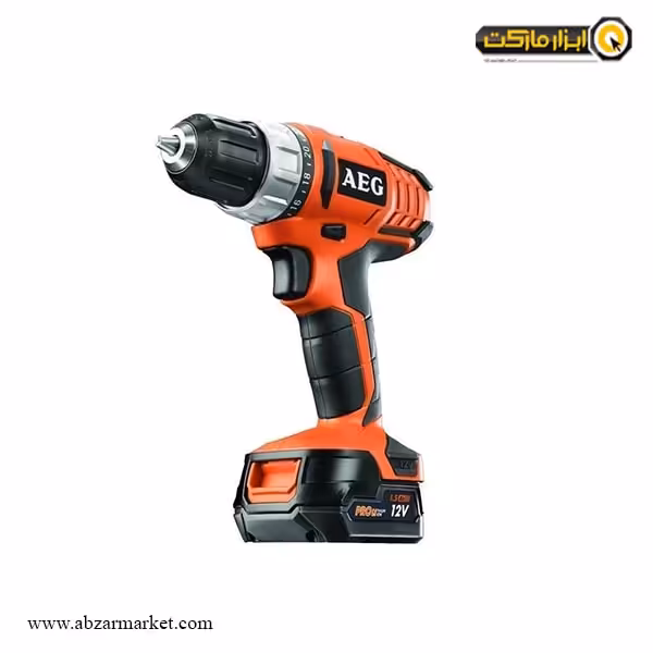 دریل شارژی AEG لیتیوم 12 ولت مدل BS12G2LI