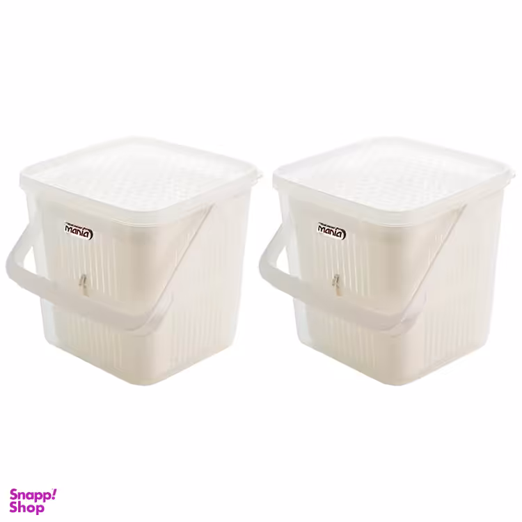 ظرف نگهدارنده مانیا بسته 2 عددی