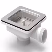 زیراب مربع خروجی کنار