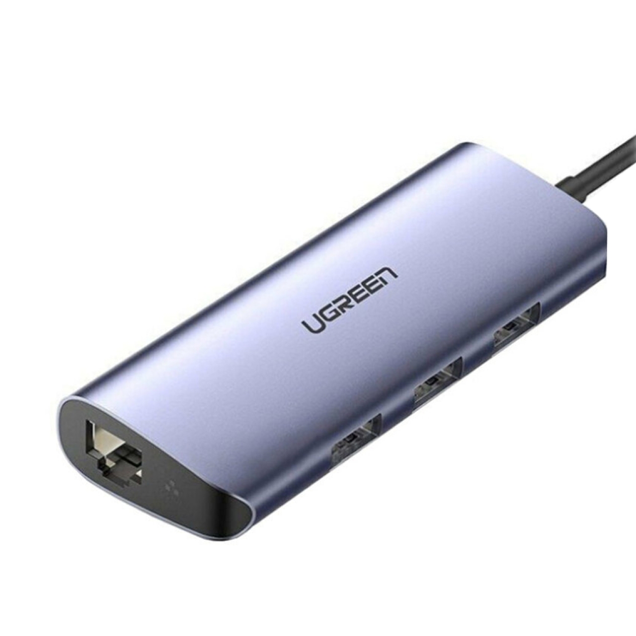 هاب 4 پورت USB 30 به 3 پورت USB 30 با یک پورت LAN یوگرین Ugreen CM252 60719