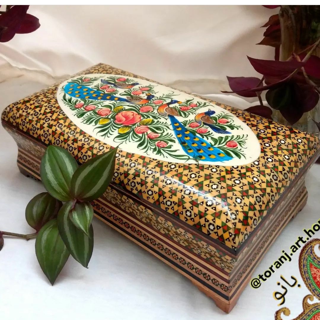 جاقاشق چنگال مینیاتورخاتمکاری