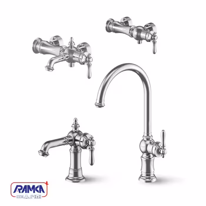 ست شیرالات شودر مدل بیزانس