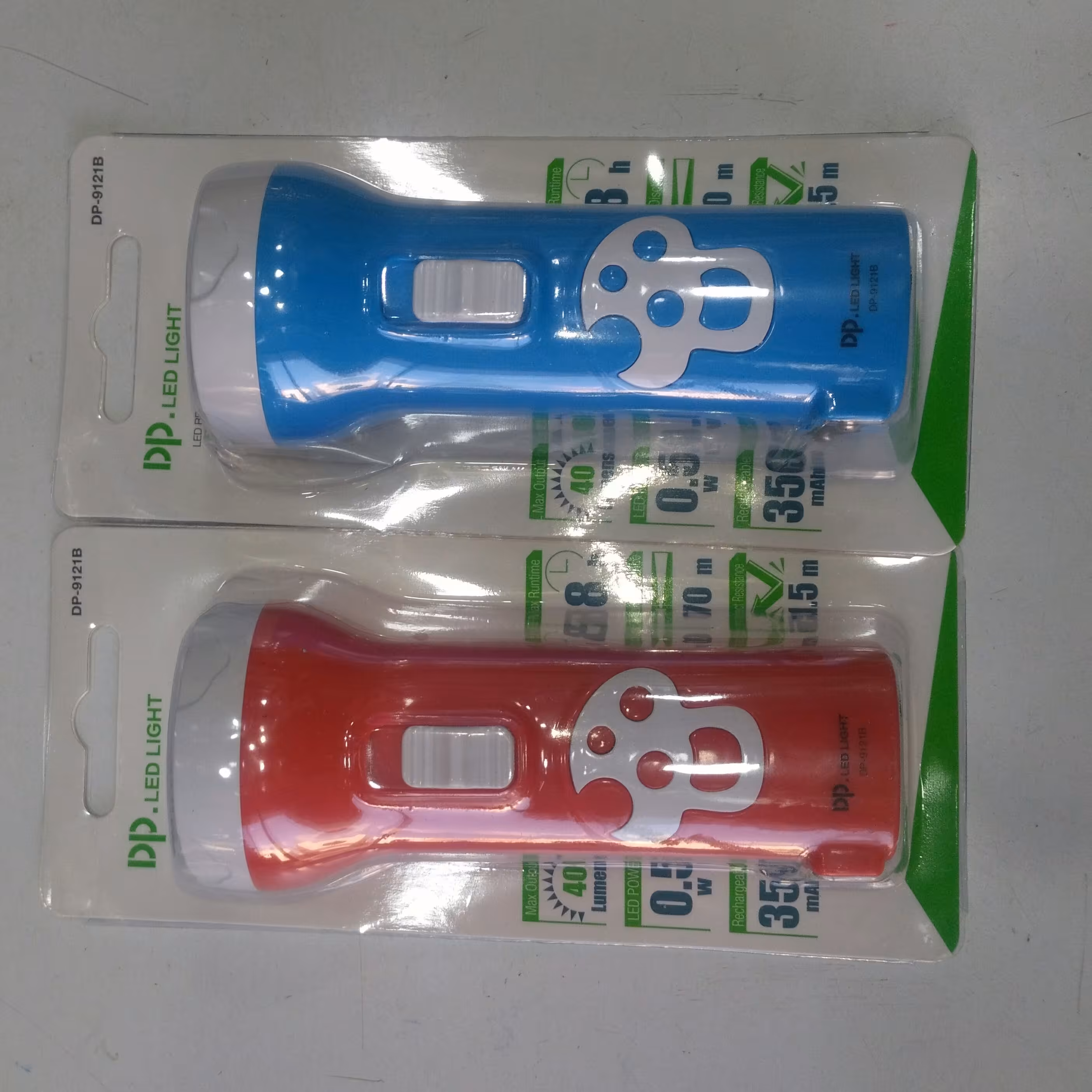 چراغ قوه رنگی شارژی