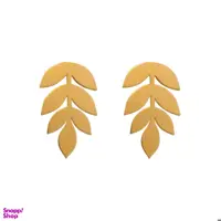 گوشواره طلا 18 عیار زنانه شمیم گلد گالری مدل DS11