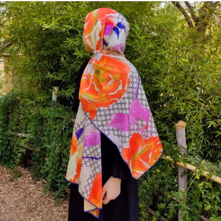 شال طرح لادن 