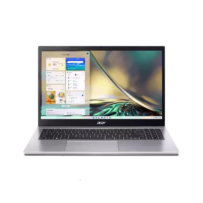 لپ تاپ ایسر مدل Aspire 3 A315 با پردازنده Core i5 1235U، رم 8 گیگابایت، حافظه 256 گیگابایت SSD و گرافیک 2GB MX550