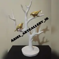 جاجواهری درخت طرح گنجشکک اشی مشی جنس پلی استر