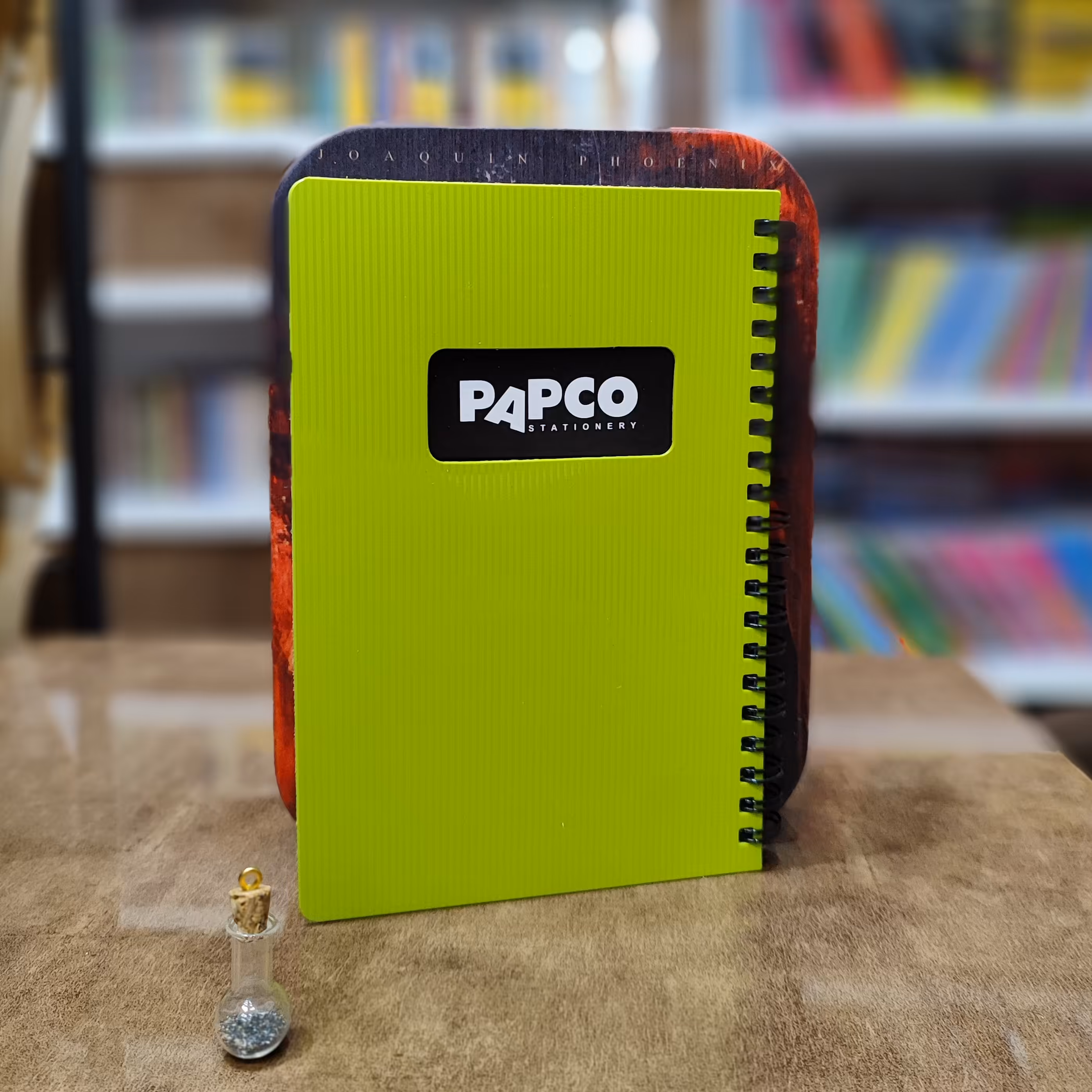 دفتر یادداشت یک خط متالیک 100 برگ  پاپکو کد  NB-647 BC