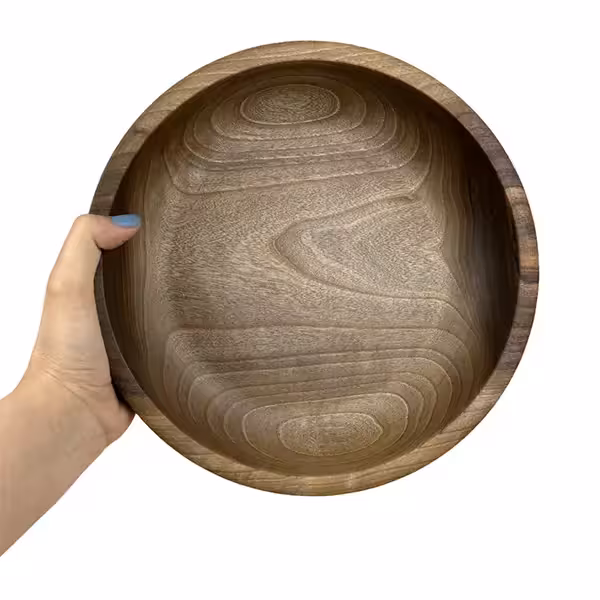 کاسه 25 سانت چوبی برگو