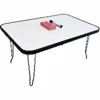 میز تحریر کم جا تاشو وایت برد سایز  50در70