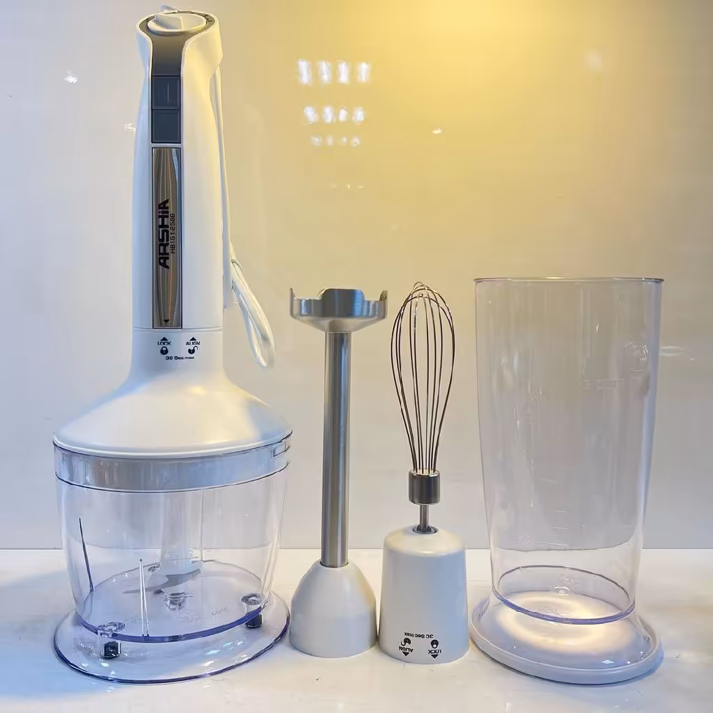 گوشتکوب برقی سه کاره عرشیا رنگ سفید با 18ماه ضمانت