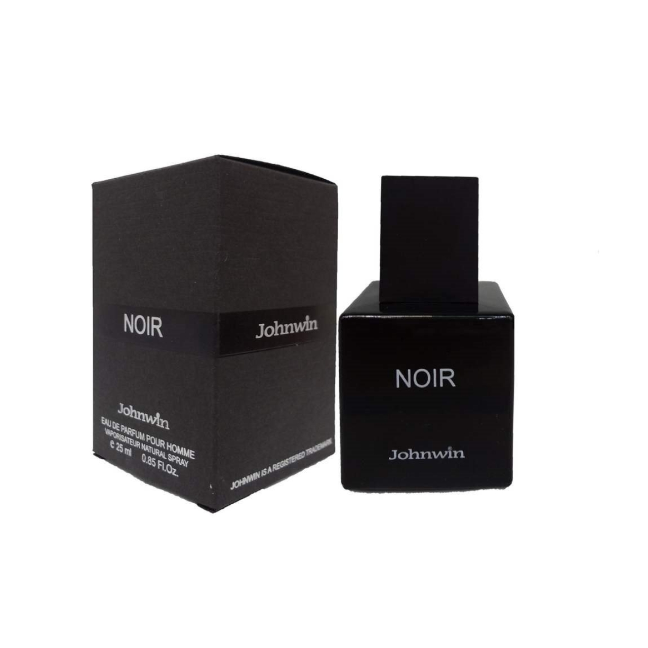 ادوپرفیوم مردانه جان وین Johnwin مدل Noir de Noir نویر دِ نویر 25 میل
