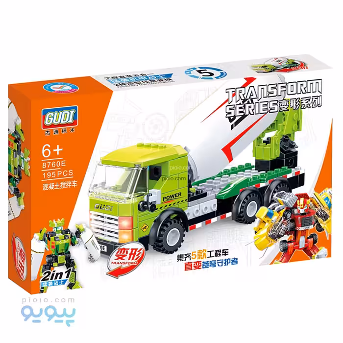لگو ساختنی gudi مدل 8760e