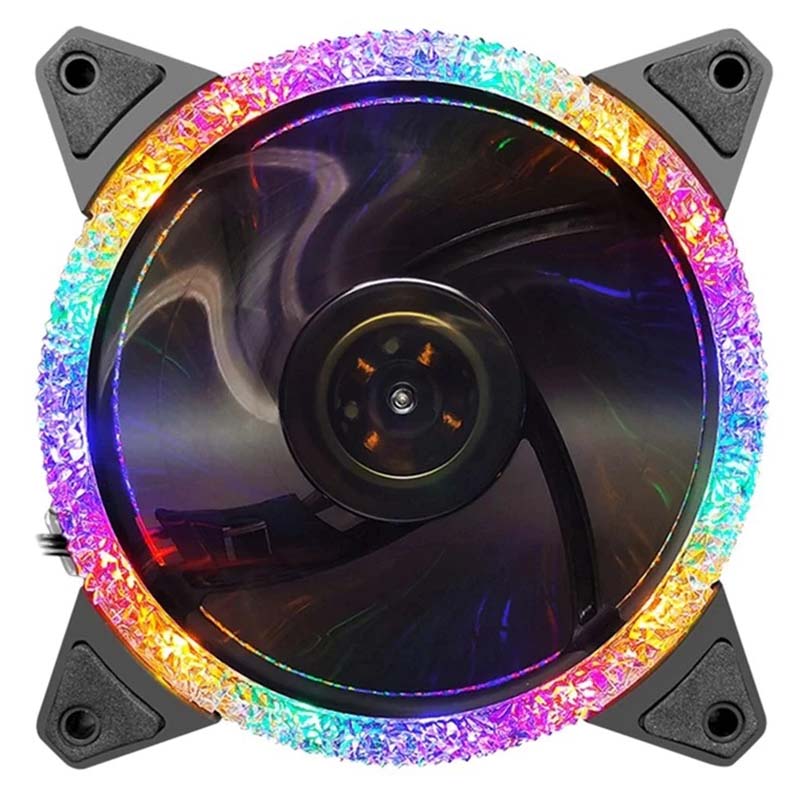 فن کیس 12*12 سانتی متری RGB دار مدل 12025 New