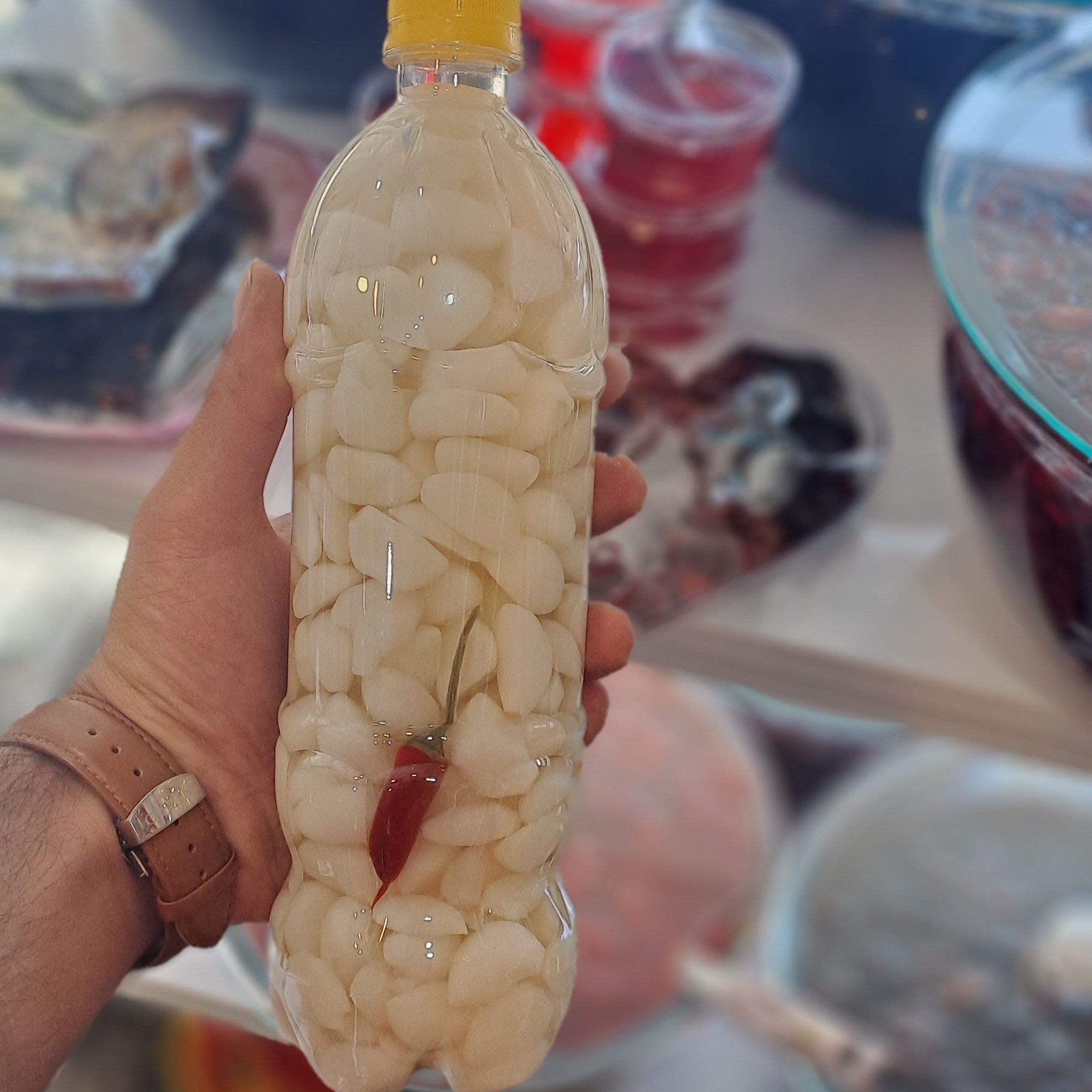 سیر ترشی مرواریدی