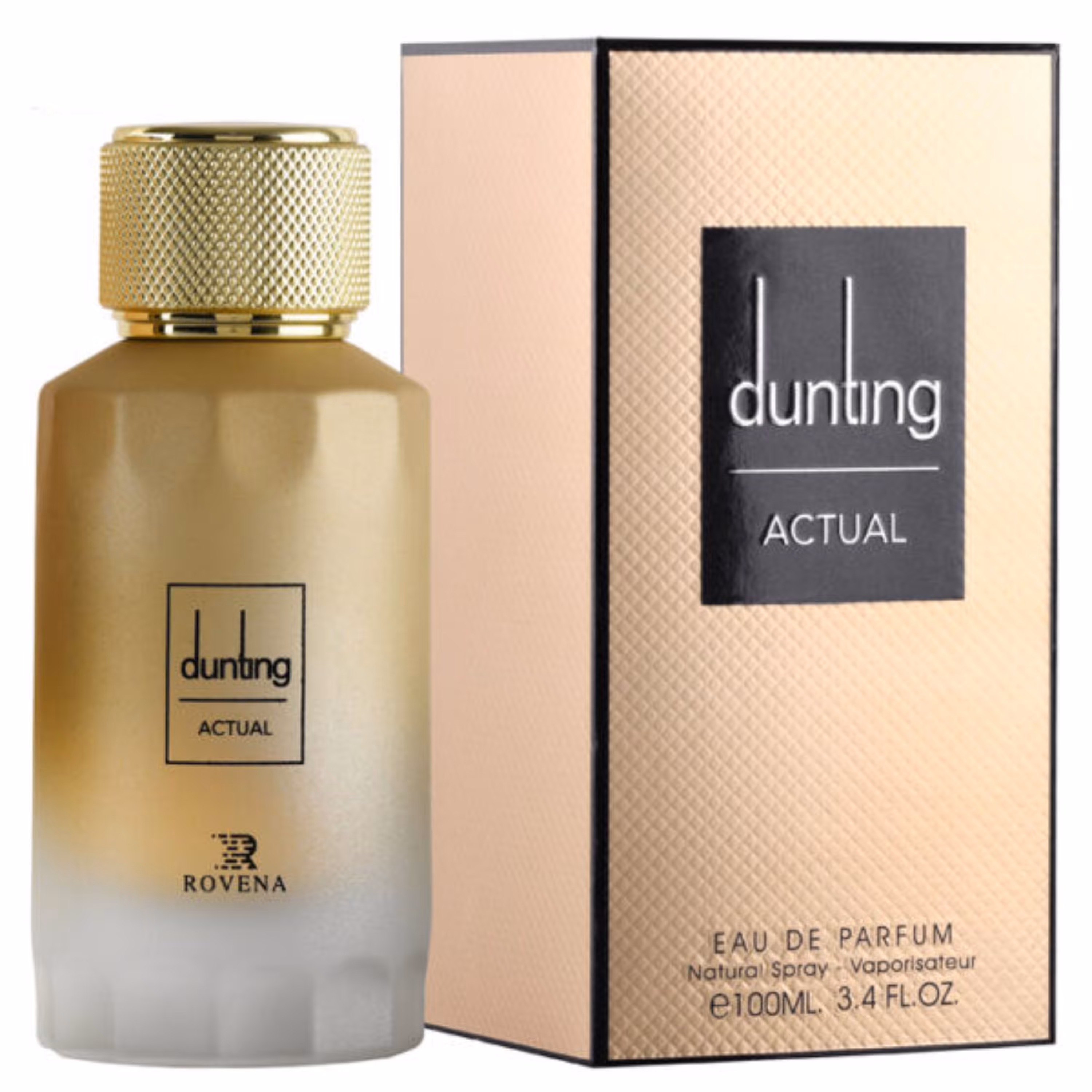 ادوپرفیوم مردانه روونا مدل dunting actual حجم 100 میلی لیتر
