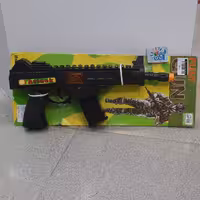 تفنگ اسباب بازی مسلسل لوله متحرک بزرگ 32 س اسباب بازی پسرانه قیمت مناسب