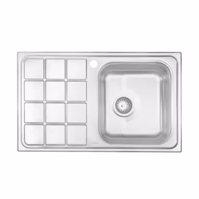 سینک نیمه فانتزی توکار درسا مدل DS 3318-80 (شصت ماه گارانتی)