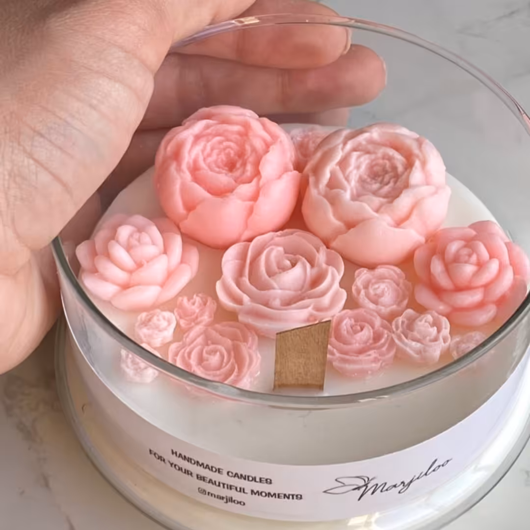 شمع شاتی گل ریز