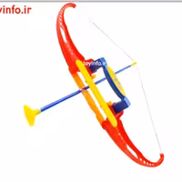 تیرکمان کوچک به همراه 3عدد تیر پلاستیکی چسبنده