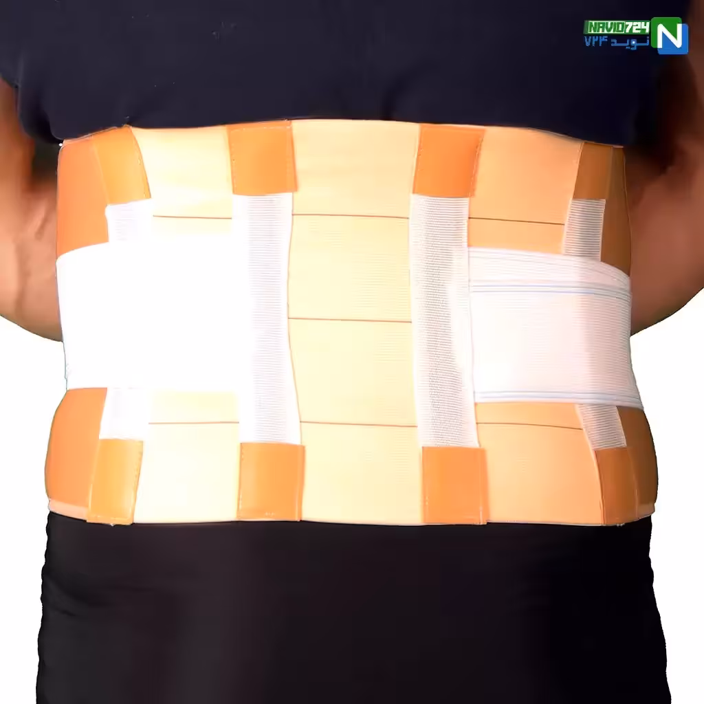 شکم بند چند کاره ساده برند نوید کد 174سایز مدیوم لارح ایکس لارج و دو ایکس لارج