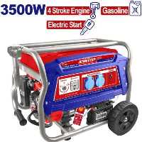 موتور برق 3500 وات استارتی چرخ دار سیم پیچی مسی ایمتاپ emtop مدل EGGRD