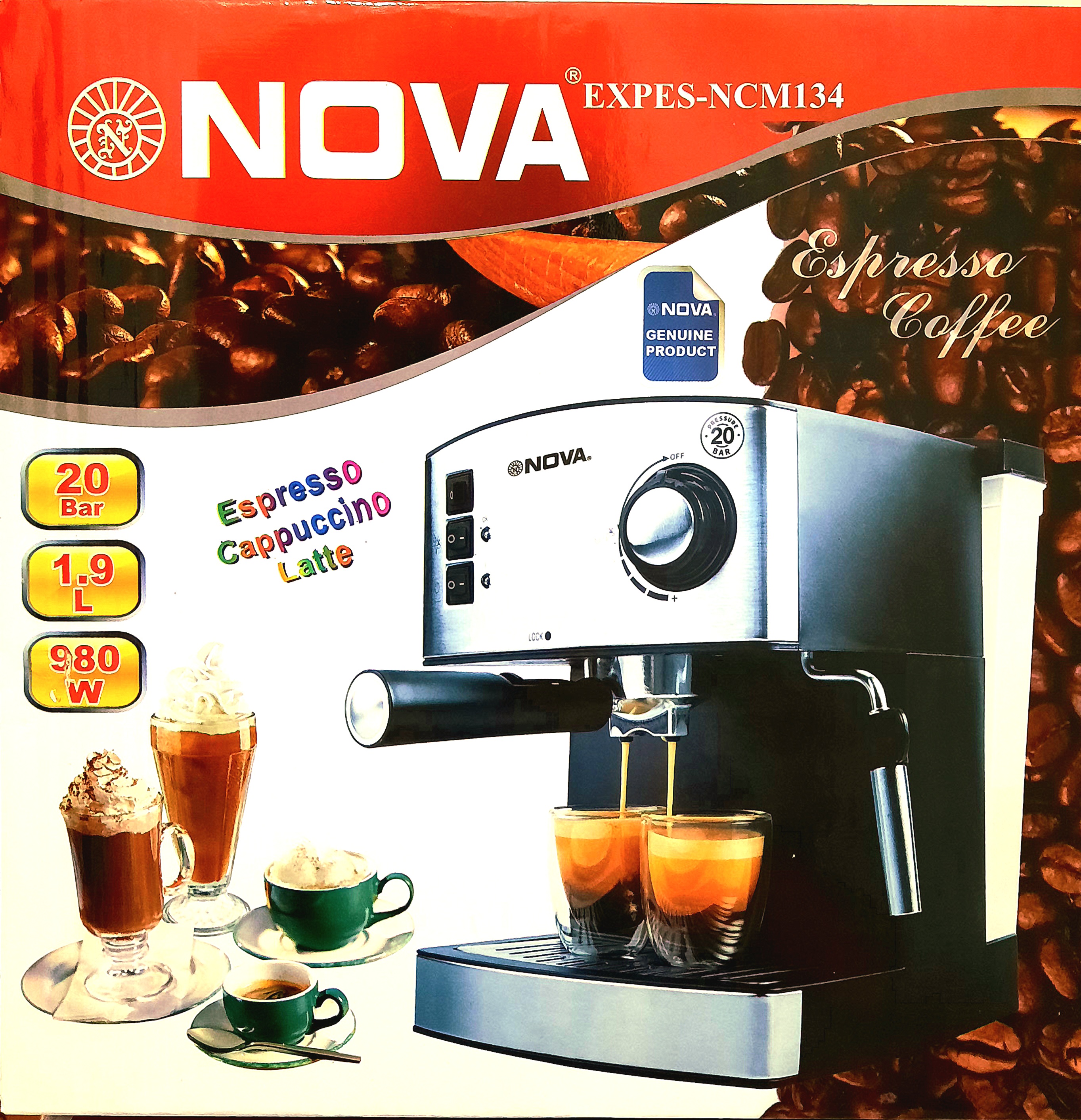 قهوه سازواسپرسوسازنوا 134