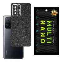 برچسب پوششی MultiNano مدل X-G1F-Gray برای پشت موبایل شیائومی Mi 11T