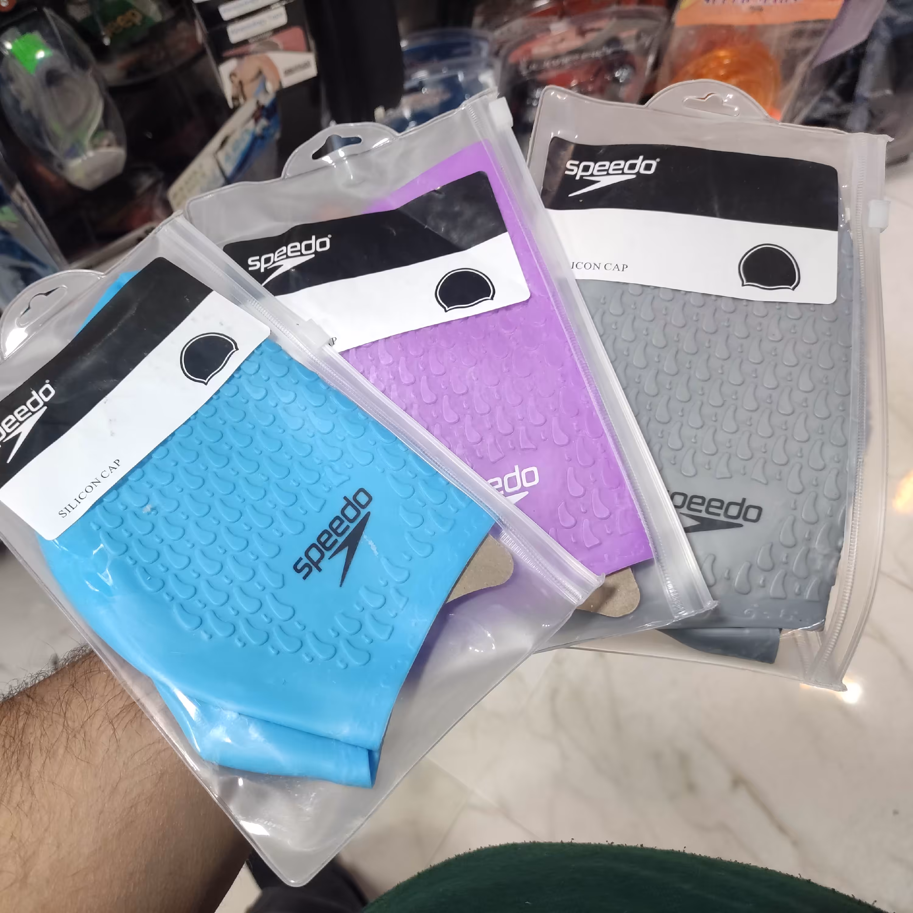 کلاه شنا پفکی  اسپیدو 