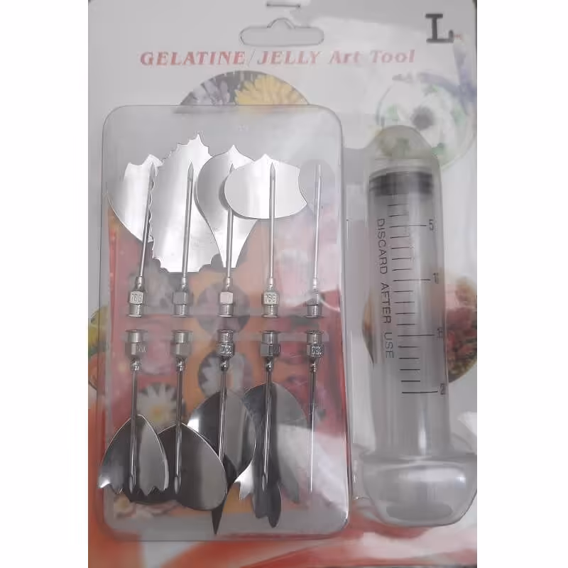 ابزار و سرنگ ژله تزریقی مدل L بسته 11 عددی