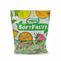 پاستیل شکری میوه ای ( بدون گلوتن ) 100 گرم ویدال - vidal