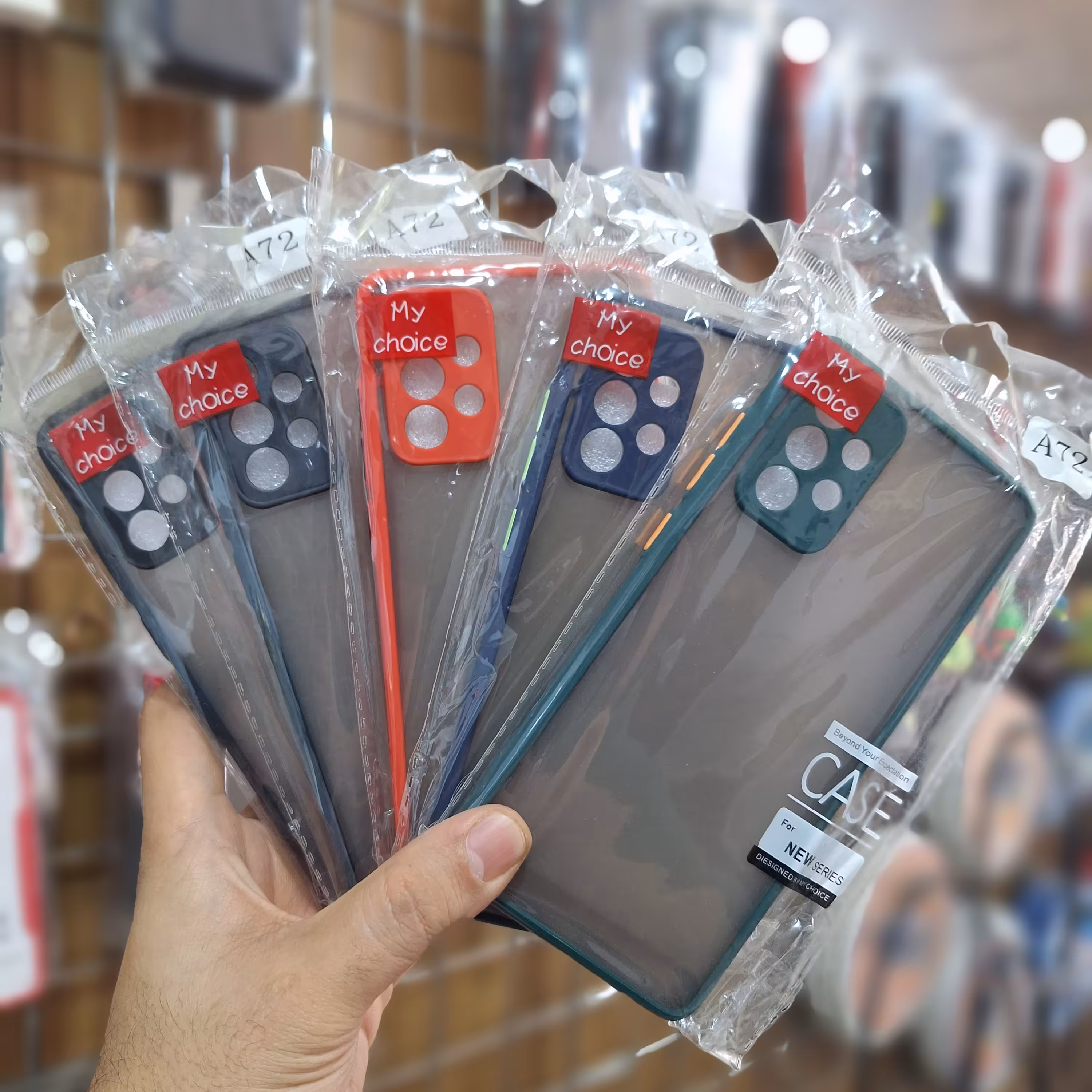 گارد گوشی سامسونگ A72 پشت مات