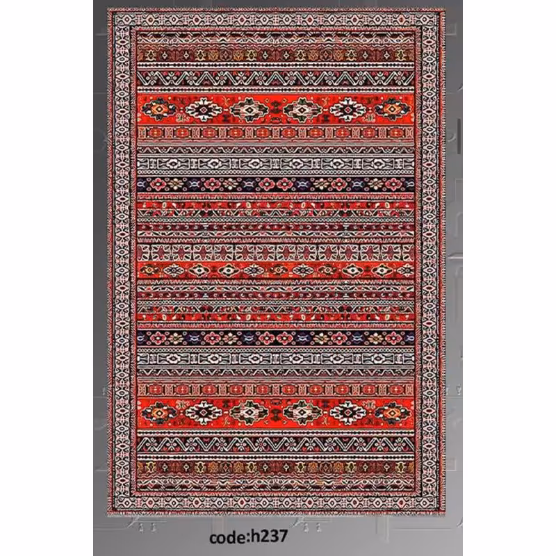 قالیچه درجه1، 1x1.5، باترمزفرش، طرح پانیذ،کد237h(سایر سایز دایرکت)