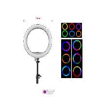 کیت رینگ لایت عکاسی YQ-350 RGB به همراه سه پایه