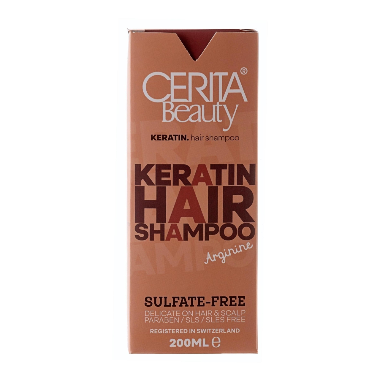 شامپو مناسب موهای کراتینه بدون سولفات - سریتا حجم 200 میل