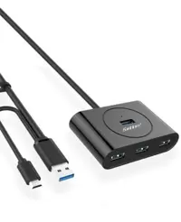 هاب 4 پورت مخصوص گوشی و کامپیوتر ارلدام مدل HUB03