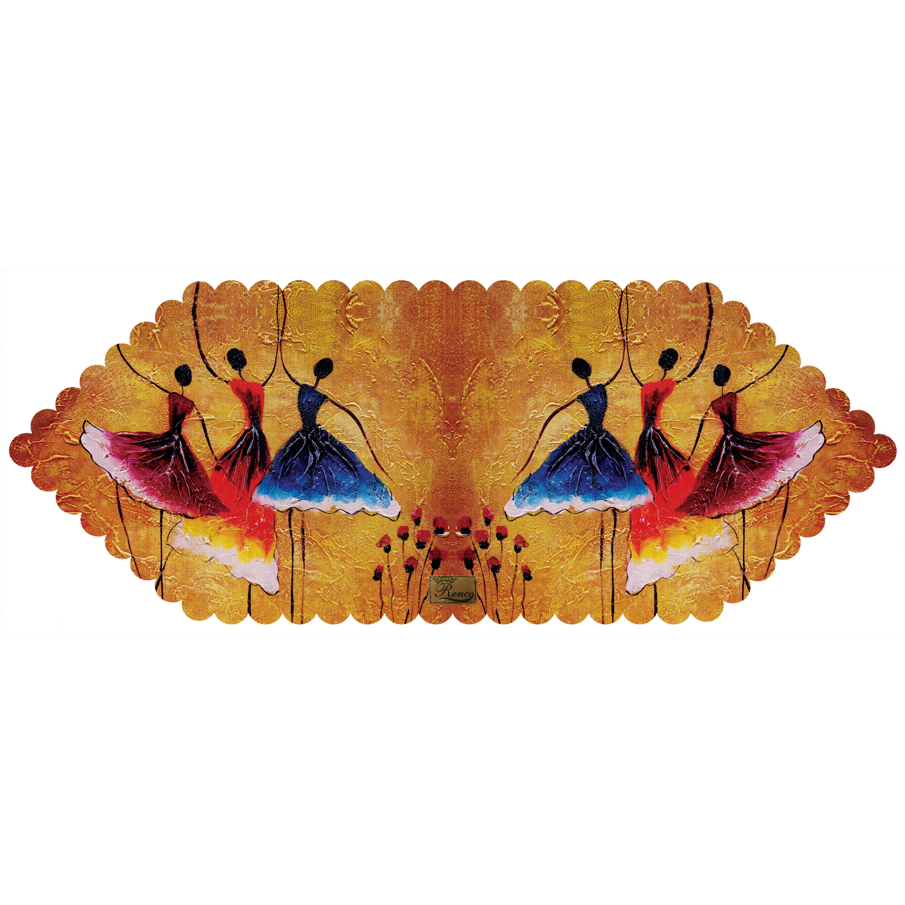 رانر رومیزی مخمل رنس مدل R5-42041 سایز 100x40 سانتی متر