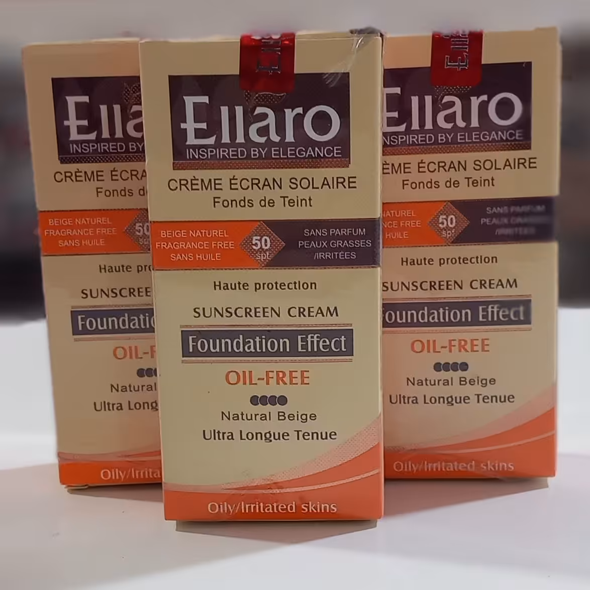  ضد آفتاب کرم پودری الارو 