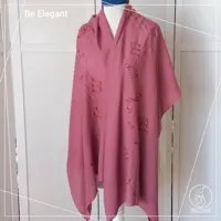 شال طراحی شده با دوخت و رنگ نت موسیقی