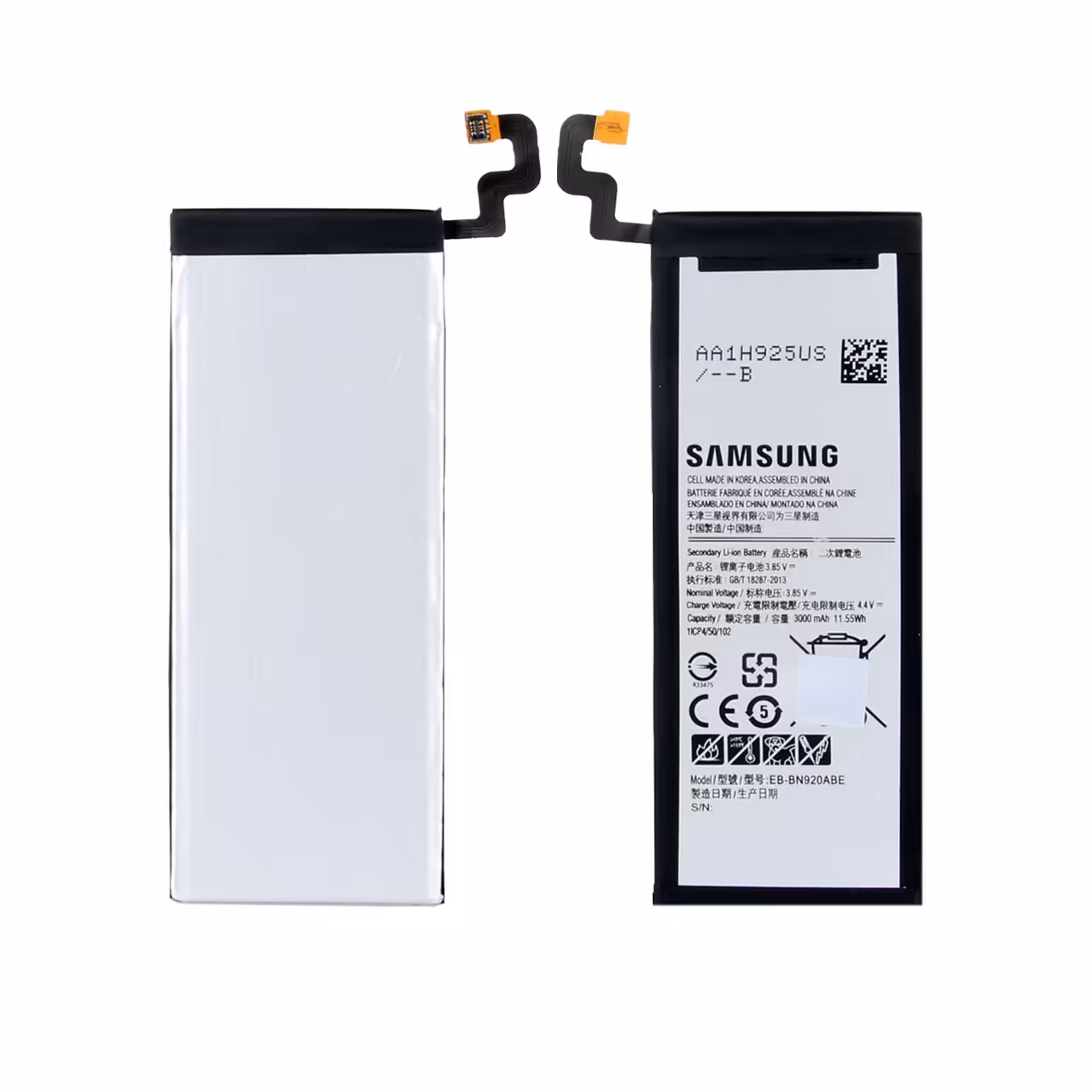 باتری موبایل Samsung مدل NOTE5 - N920 (گارانتی 12 ماهه مدیا پلاس)