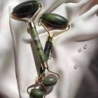 ماساژور صورت جیدرولر  سنگ یشم و سنگ گواشا