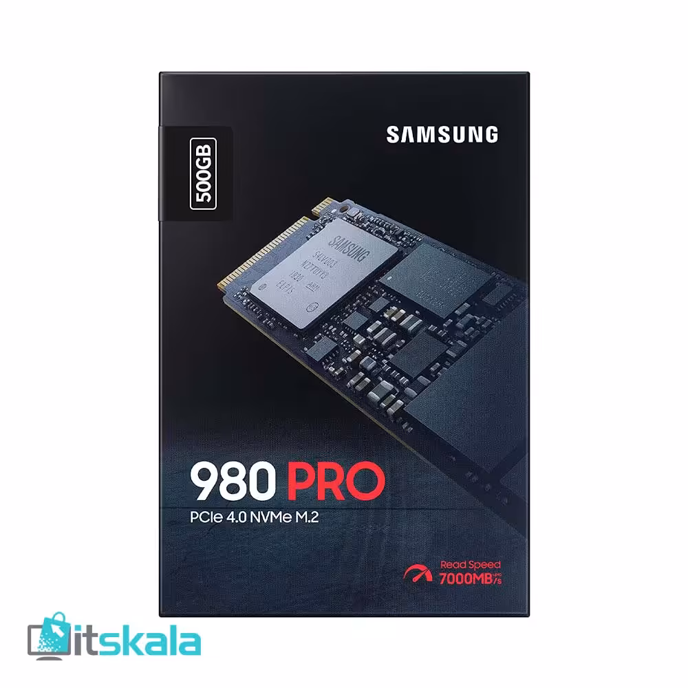قیمت و خرید حافظه SSD M.2 سامسونگ 980PRO NVMe ظرفیت 500 گیگابایت | ITSKALA