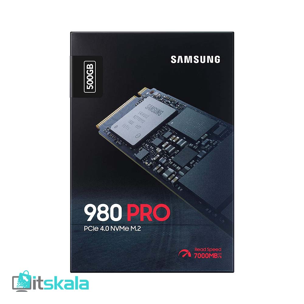 قیمت و خرید حافظه SSD M.2 سامسونگ 980PRO NVMe ظرفیت 500 گیگابایت | ITSKALA