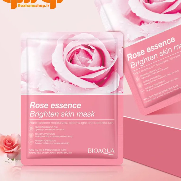 ماسک ورقه ای گل رز بیوآکوا 