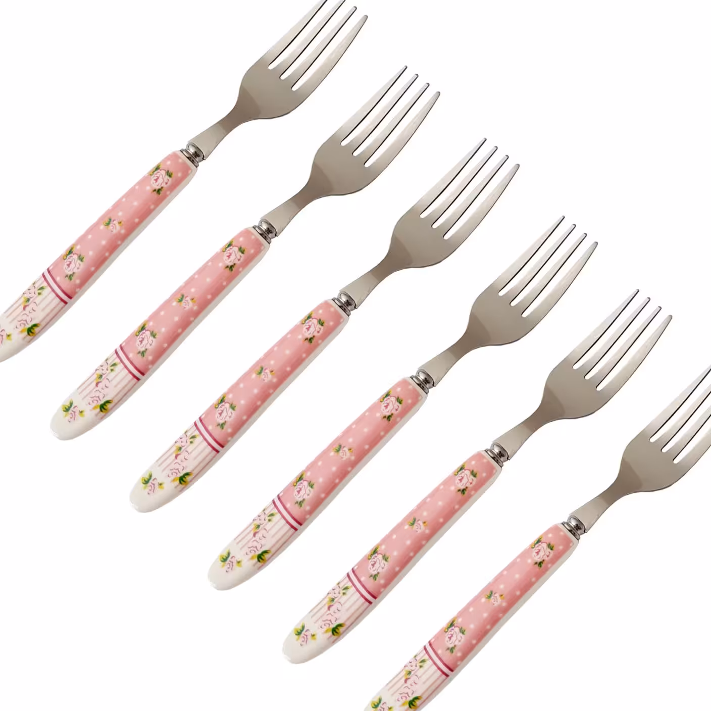 چنگال میوه خوری آنجل بسته 6عددی باارسال رایگان