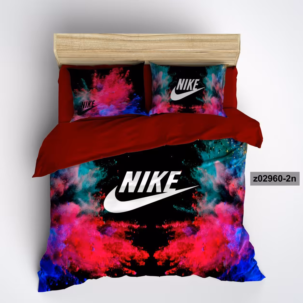 روتختی سه بعدی یکنفره طرح نایک کد Z02960-2n